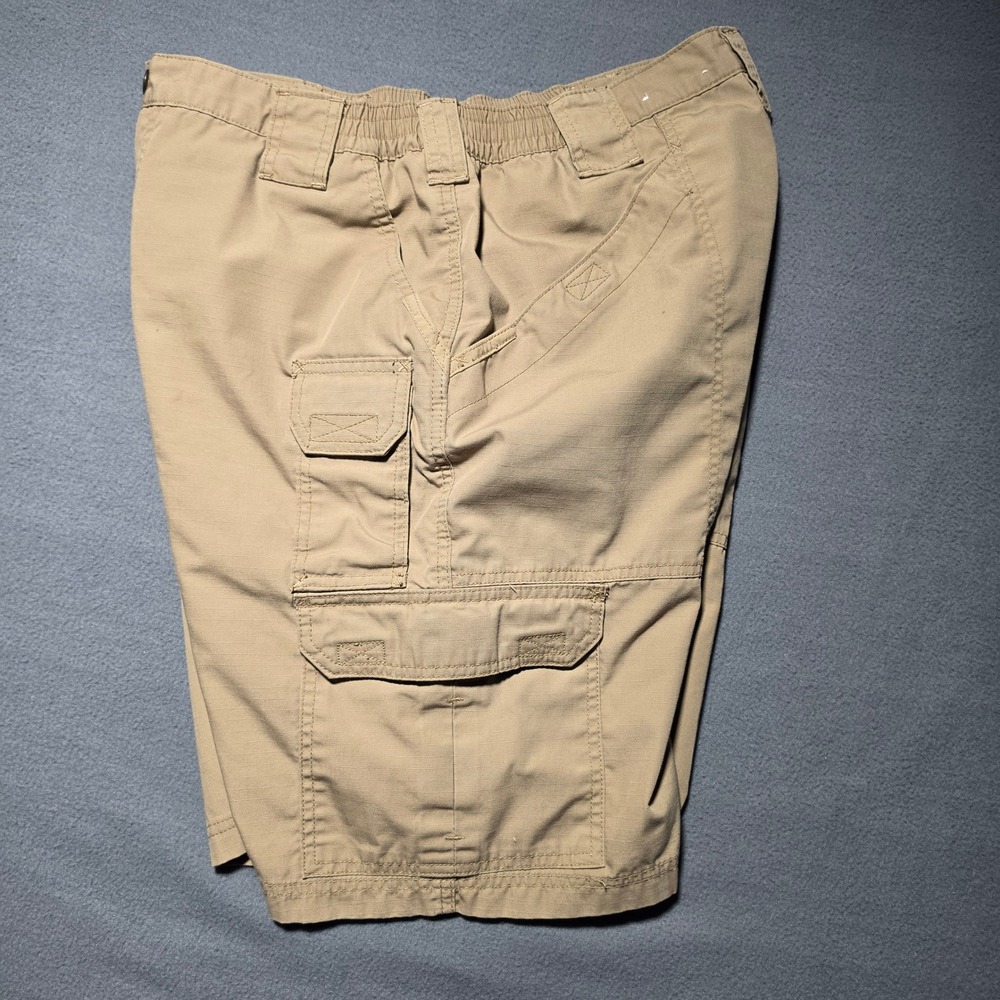 5.11 Tactical Series Mens Khaki Ripstop Cargo Shorts Size 36 Tan Hiking Work 511 - Picture 12 of 13